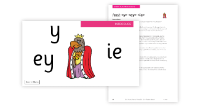Phonics Phase 5, Week 18 - Lesson 2 "y, ey, ie"