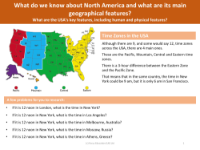 Time zones in the USA