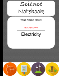 Circuits, Currents, and Voltage - Teacher's version of Student Digital Interactive Notebook