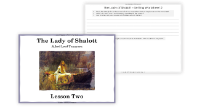 The Lady of Shalott - Lesson 2 - Establishing Setting