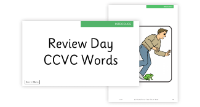 Phonics Phase 4, Week 2 - Lesson 5 CCVC Review
