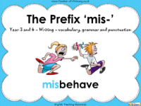 The Prefix 'mis-' - PowerPoint