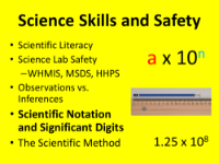 Scientific Notation and Significant Digits - Teaching Presentation