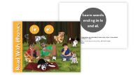 5. Learn Words Ending in le and el -  Read the story 'Walking The Dogs’
