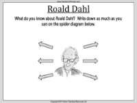 Roald Dahl Worksheet