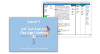 4. Add two-digit and one-digit numbers
