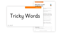 Phonics Phase 2, Week 4 - Lesson 3 Tricky Words