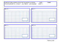 Division Set B 3 digit number -  All Tables with remainder