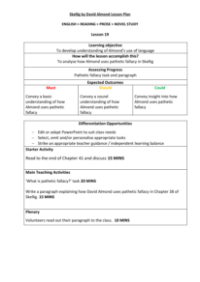 A Tense Situation - Lesson Plan