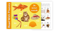 13. Play A Matching Game To Learn 26 Initial Sounds (3 years +)