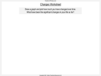 Charlotte's Web - Lesson 10: Mrs. Arable and Dr. Dorian - Changes Worksheet