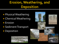 Weathering, Erosion, and Deposition - Teaching Presentation