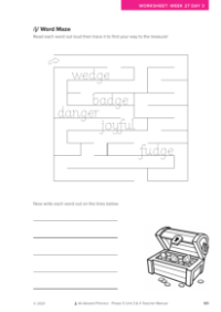 Word Maze activity - Worksheet 