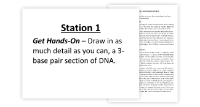 Genetic Material - DNA and RNA - 7 Engaging Lab Stations