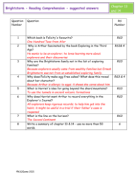 4. Reading Comprehension suggested answers