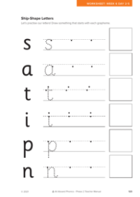 Assessment days - Lesson plan 