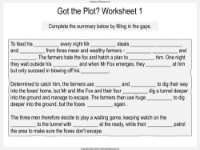 Got the Plot 1 Worksheet