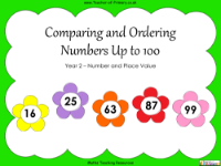 Comparing and Ordering Numbers Up to 100 - PowerPoint