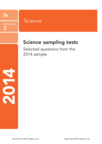 SATS papers - science 2014 tests