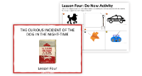 The Curious Incident of the Dog in the Night time - Lesson 4