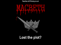 Macbeth - Lesson 16 - Lost the plot PowerPoint