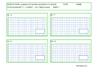  Division Set I 2 digit number - all tables with mixed