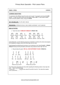 Lesson 1