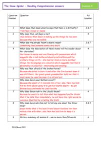 5. Reading Comprehension answers