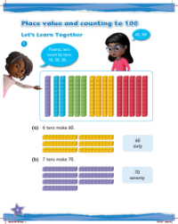 Learn together, Place value and counting to 100