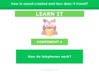 How do telephones work? - Presentation