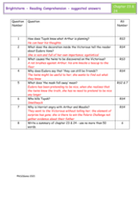 4. Reading Comprehension suggested answers