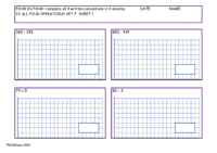 All Four Operations  Set F