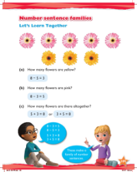 Learn together, Number sentence families