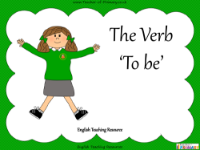 The Verb  To be  - PowerPoint