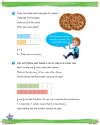 Learn together, Comparing and ordering fractions (2)
