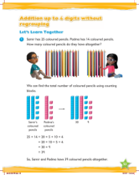 Max Maths, Year 3, Learn together, Addition up to 4 digits without regrouping (1)