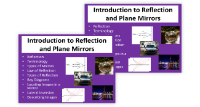 Ray Diagrams, Reflections and Plane Mirrors