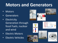 Electric Motors and Generators - Student Presentation