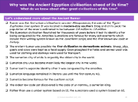 The Ancient Sumer - Info sheet