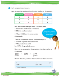 Learn together, Comparing and ordering numbers up to 10000 (4)