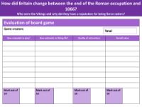 Evaluation of board game