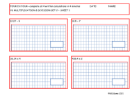 Multiplication and Division Set C