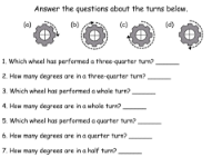 Angles - Worksheet