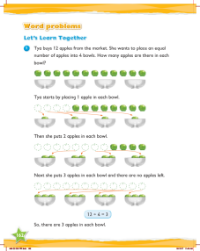 Learn together, Word problems (1)