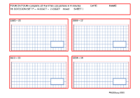 Division Set F 4 digit number - 2 digit number mixed