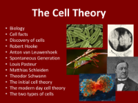 The Cell Theory - Teaching Presentation