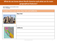 What do you know about New York and California?