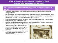 How food shopping changed