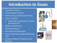 Introduction to Gases - Teaching Presentation