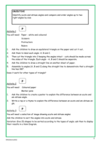 Obtuse and acute angles worksheet